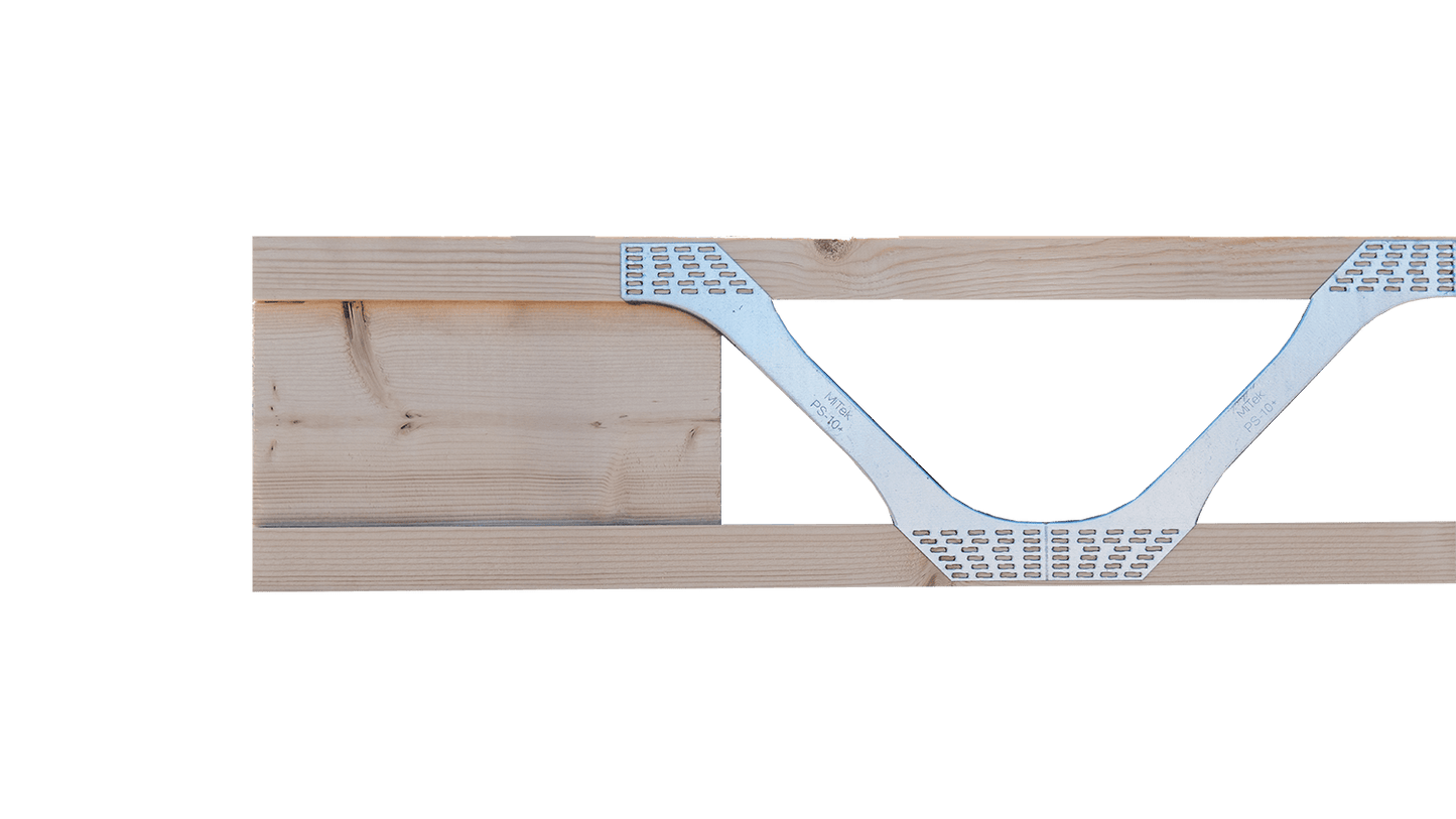 the end of a posi-joist