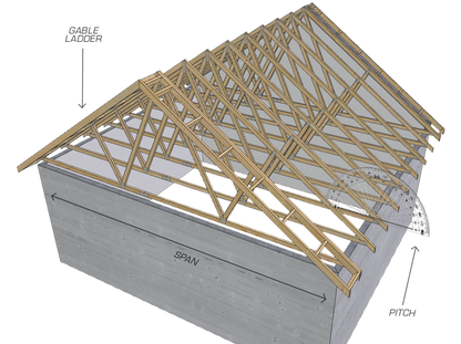 details of a standard truss