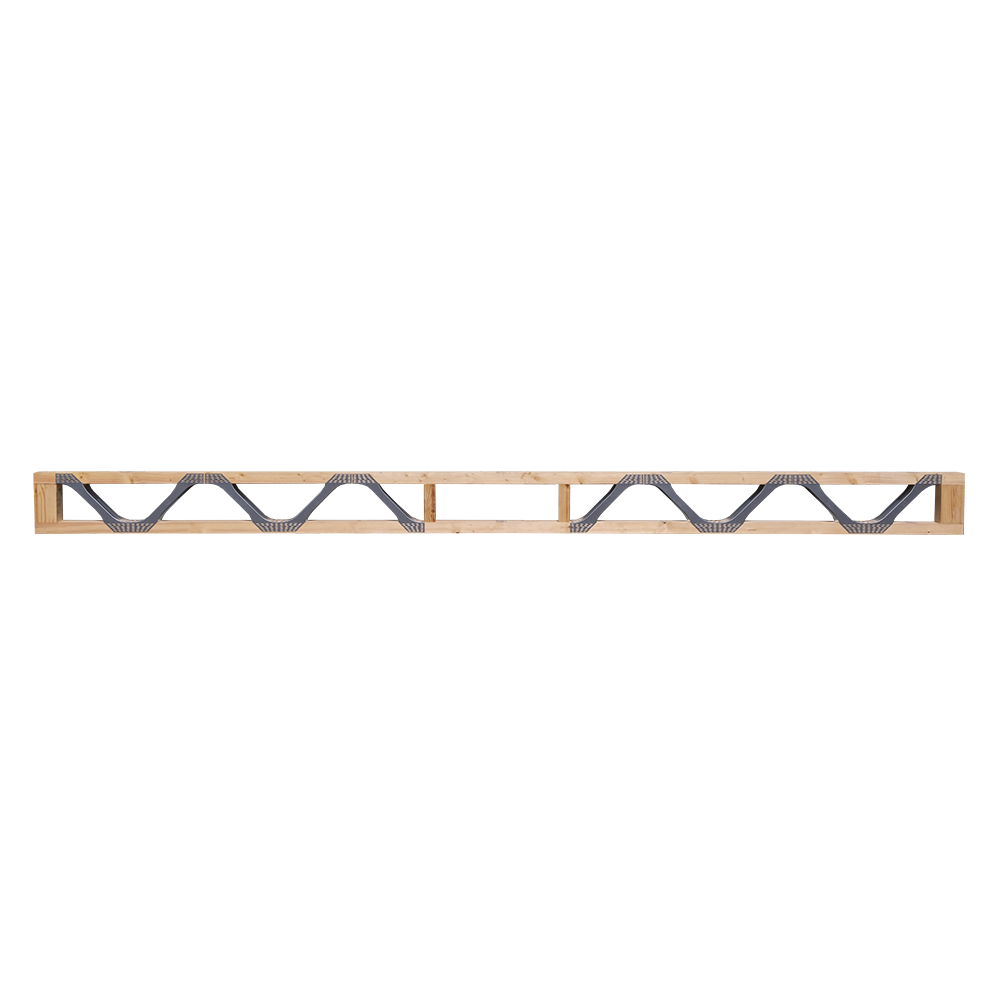 A Posi-Joist resting on bearings