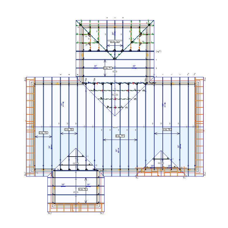 Rectangular Tube Truss Layout Roof Truss Technical Information